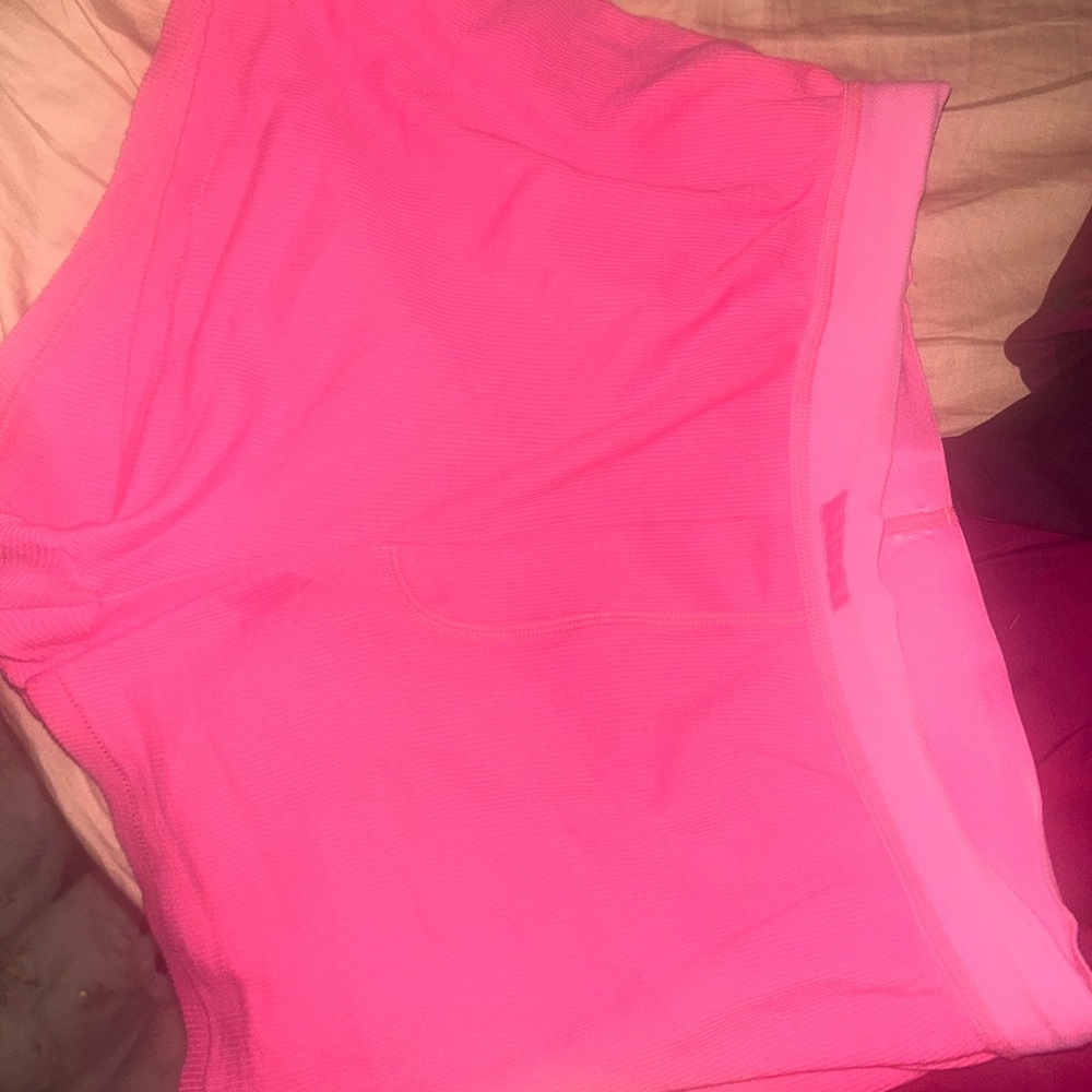SKIMS Pink boxers . Sized xs